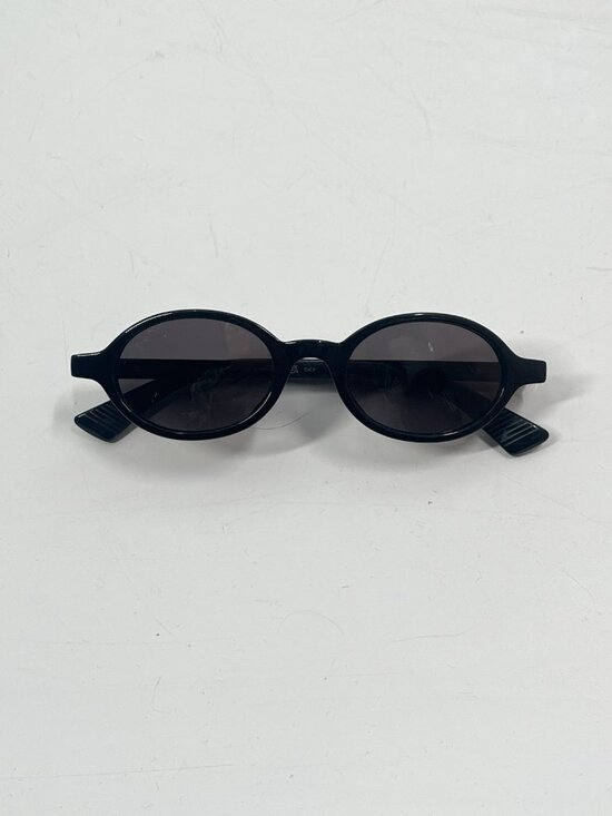 Bottega Veneta BV1388S Oval Sunglasses Black Luxury Eyewear Made in Japan main image 1